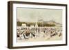 La Plage a Deauville-Luigi Loir-Framed Giclee Print