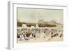 La Plage a Deauville-Luigi Loir-Framed Giclee Print