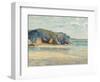 La Plage À Morgat, Finistère, 1899-Maxime Emile Louis Maufra-Framed Giclee Print