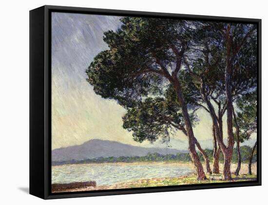 La Plage de Juan-Les-Pins, 1888-Claude Monet-Framed Stretched Canvas