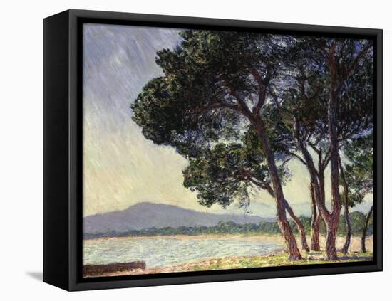 La Plage de Juan-Les-Pins, 1888-Claude Monet-Framed Stretched Canvas