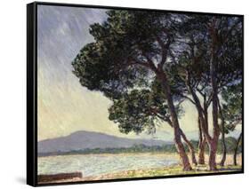 La Plage de Juan-Les-Pins, 1888-Claude Monet-Framed Stretched Canvas