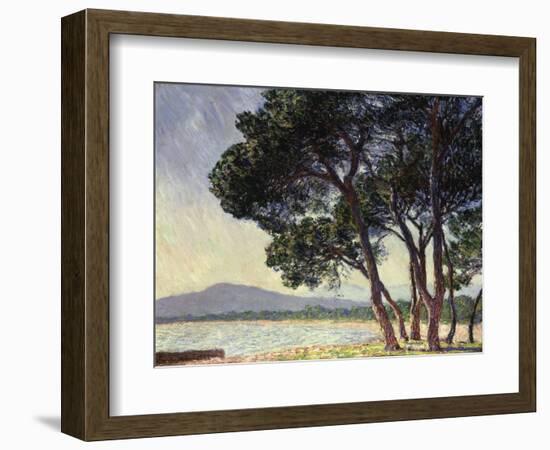 La Plage de Juan-Les-Pins, 1888-Claude Monet-Framed Giclee Print