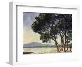 La Plage de Juan-Les-Pins, 1888-Claude Monet-Framed Giclee Print