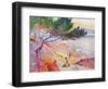 La Plage de Saint-Clair, 1906-07-Henri Edmond Cross-Framed Giclee Print