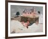 La Plage Hotel, Ty-Mad, Treboul, 1930-Christopher Wood-Framed Giclee Print