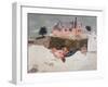 La Plage Hotel, Ty-Mad, Treboul, 1930-Christopher Wood-Framed Giclee Print