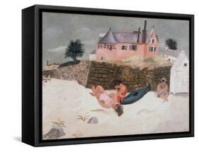 La Plage Hotel, Ty-Mad, Treboul, 1930-Christopher Wood-Framed Stretched Canvas