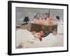 La Plage Hotel, Ty-Mad, Treboul, 1930-Christopher Wood-Framed Giclee Print