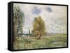 La Plaine De Veneux-Nadon, 1881-Eugène Boudin-Framed Stretched Canvas