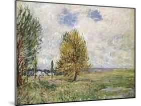 La Plaine De Veneux-Nadon, 1881-Eugène Boudin-Mounted Giclee Print