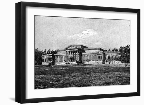 La Plata Museum, La Plata, Buenos Aires, Argentina, 1895-null-Framed Giclee Print