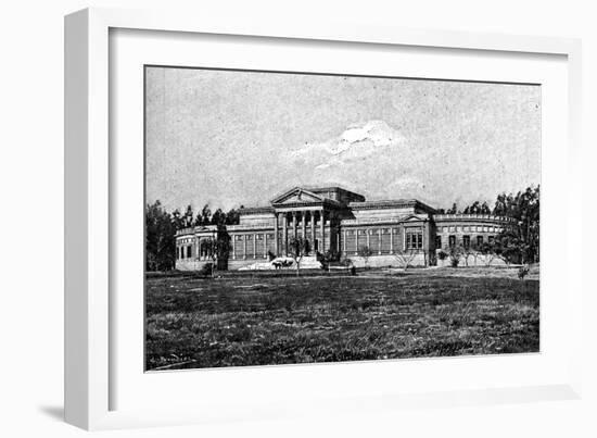 La Plata Museum, La Plata, Buenos Aires, Argentina, 1895-null-Framed Giclee Print