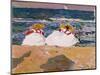 La playa de Valencia.-Joaquin Sorolla-Mounted Giclee Print