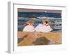 La playa de Valencia.-Joaquin Sorolla-Framed Giclee Print