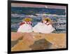 La playa de Valencia.-Joaquin Sorolla-Framed Giclee Print