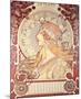 La Plume-Alphonse Mucha-Mounted Premium Giclee Print