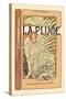 La Plume-Alphonse Mucha-Stretched Canvas