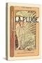 La Plume-Alphonse Mucha-Stretched Canvas