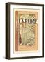 La Plume-Alphonse Mucha-Framed Art Print