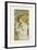 La Plume-Alphonse Mucha-Framed Giclee Print