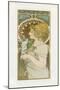 La Plume-Alphonse Mucha-Mounted Giclee Print