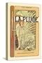 La Plume-Alphonse Mucha-Stretched Canvas