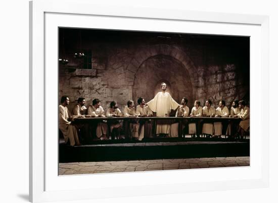 La plus grande histoire jamais contee THE GREATEST STORY EVER TOLD by George Stevens and David Lean-null-Framed Photo