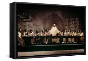 La plus grande histoire jamais contee THE GREATEST STORY EVER TOLD by George Stevens and David Lean-null-Framed Stretched Canvas