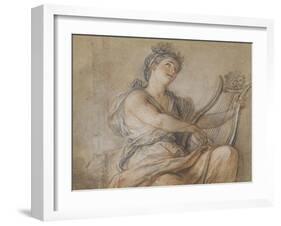 La poésie lyrique-Charles de La Fosse-Framed Giclee Print