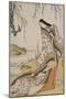 La poétesse Ono no Komachi-Torii Kiyonaga-Mounted Giclee Print