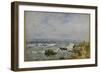 La Pointe De L'Ilette, Antibes, 1893-Eugene Louis Boudin-Framed Giclee Print