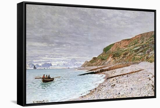 La Pointe De La Heve, 1864-Claude Monet-Framed Stretched Canvas