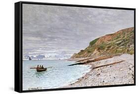 La Pointe De La Heve, 1864-Claude Monet-Framed Stretched Canvas