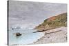 La Pointe De La Heve, 1864-Claude Monet-Stretched Canvas