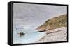 La Pointe De La Heve, 1864-Claude Monet-Framed Stretched Canvas