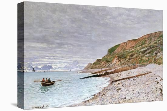 La Pointe De La Heve, 1864-Claude Monet-Stretched Canvas