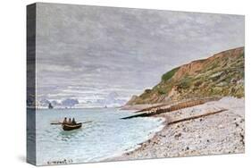 La Pointe De La Heve, 1864-Claude Monet-Stretched Canvas