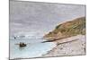 La Pointe De La Heve, 1864-Claude Monet-Mounted Giclee Print