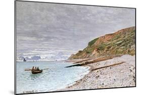 La Pointe De La Heve, 1864-Claude Monet-Mounted Giclee Print