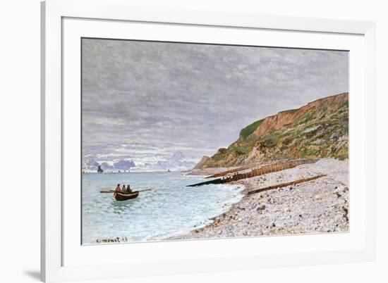 La Pointe De La Heve, 1864-Claude Monet-Framed Giclee Print