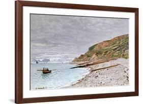 La Pointe De La Heve, 1864-Claude Monet-Framed Giclee Print