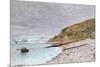 La Pointe De La Heve, 1864-Claude Monet-Mounted Giclee Print