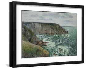 La Pointe Du Jars Au Cap Frehel, 1905-Gustave Loiseau-Framed Giclee Print