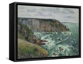 La Pointe du Jars au Cap Frehel-Gustave Loiseau-Framed Stretched Canvas