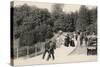 La Pointe Du Lac, Bois De Boulogne, 1900-null-Stretched Canvas