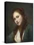 La Polonaise (A Polish Beauty) - Greuze, Jean-Baptiste (1725-1805) - Oil on Canvas, C. 1765 - 45,3X-Jean Baptiste Greuze-Stretched Canvas