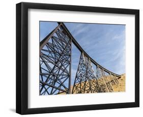 La Polvorilla, landmark of the Altiplano near San Antonio de los Cobres, Argentina-Martin Zwick-Framed Photographic Print