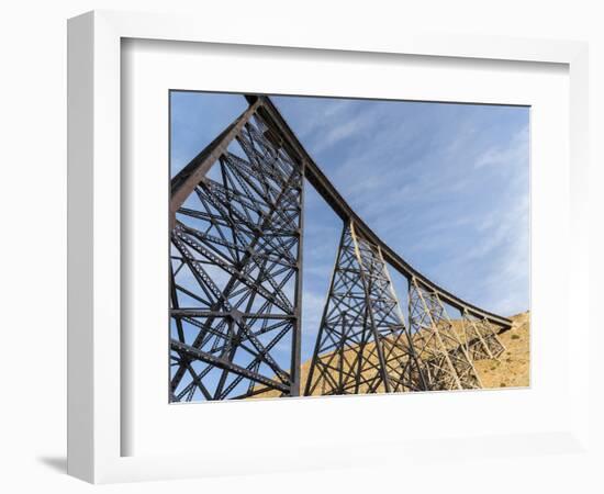 La Polvorilla, landmark of the Altiplano near San Antonio de los Cobres, Argentina-Martin Zwick-Framed Photographic Print