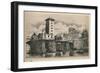 'La Pompe Notre-Dame (9th State, 6 3/4 x 9 7/8 Inches)', 1852, (1927)-Charles Meryon-Framed Giclee Print